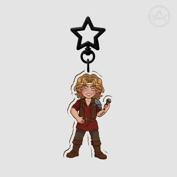 Band Arthur Clear Acrylic Keychains