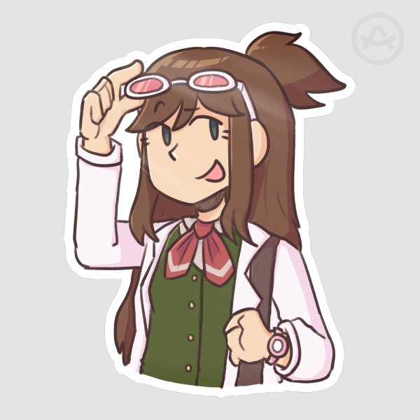 [Ace Attorney] Ema Skye Sticker