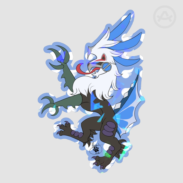 Chimaera Rampant: Flying Type Sticker
