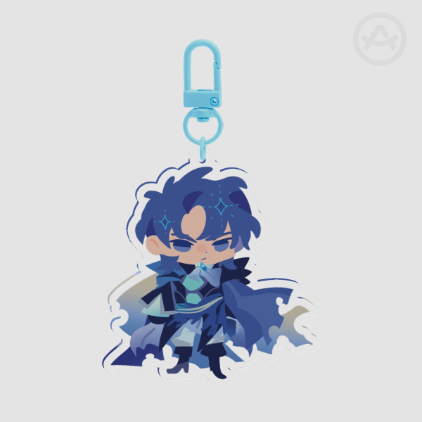 fire emblem genealogy of the holy war keychain - sigurd