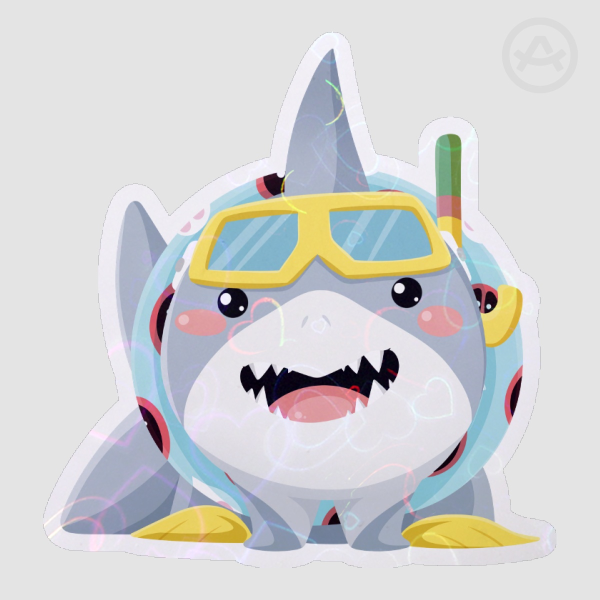 Marvel||Jeff the Land Shark Sticker
