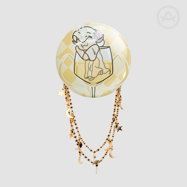 Purpose Flour Wine Badge With Chains