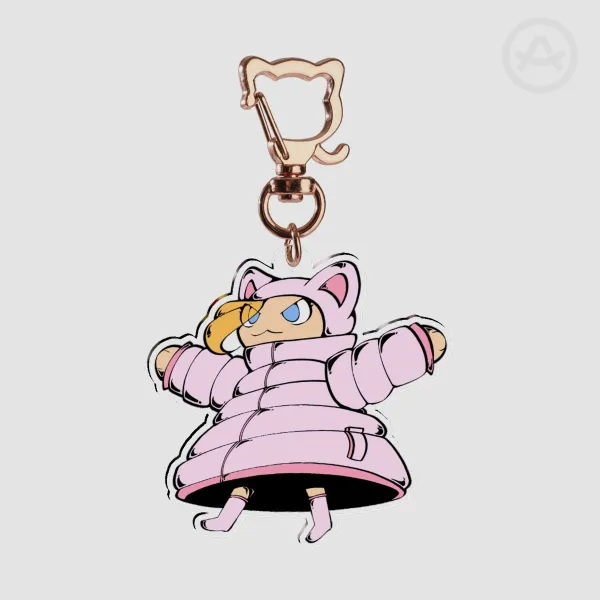 Diana | Pragmata | Clear Acrylic Keychains