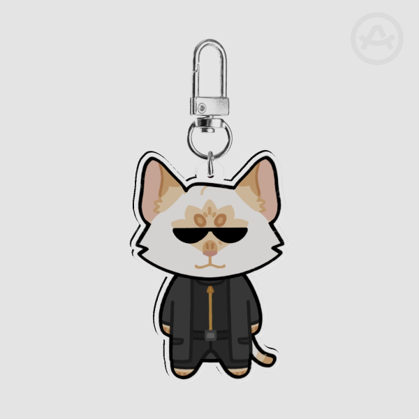 Albert Wesker RE5 Keychain