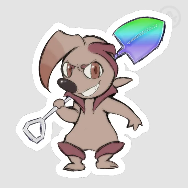 Timburr Lloyd Frontera Sticker