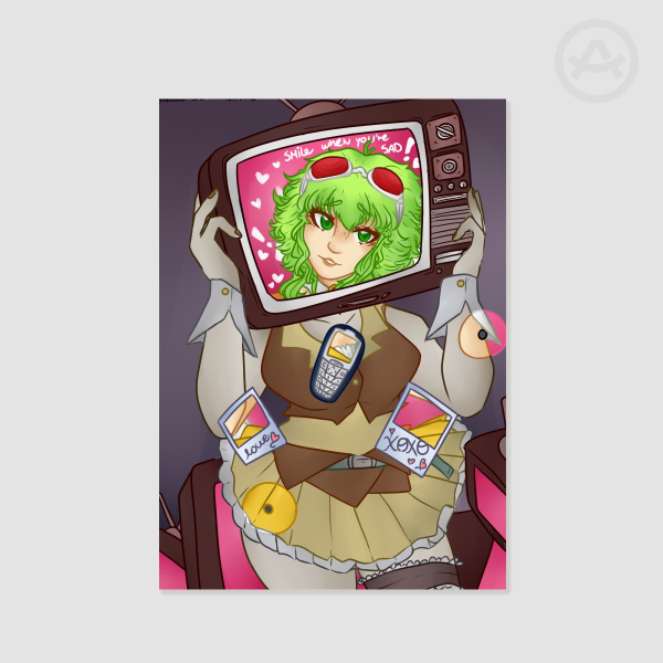 ECHOing Happiness - GUMI Print