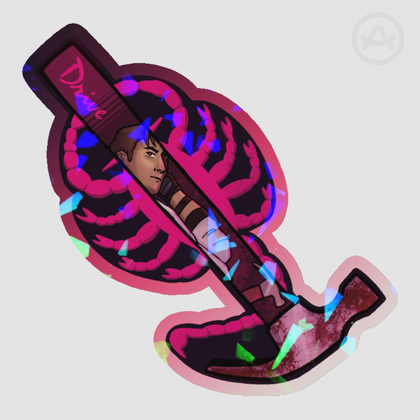 Drive (2011) Scorpion-Hammer Sticker