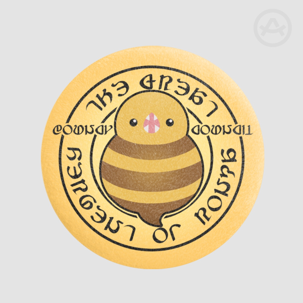 The Great Serpent of Ronka Bouncy Council Plush Badge