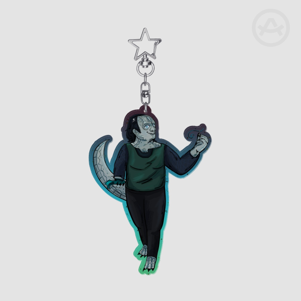 Garak Colored Edge Acrylic Keychains