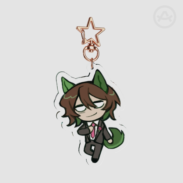 Wato1876 Clear Acrylic Keychain