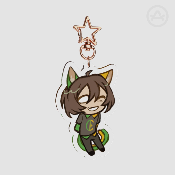 Kenadian Clear Acrylic Keychain