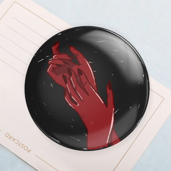 Round Interpol Badge - El Pintor