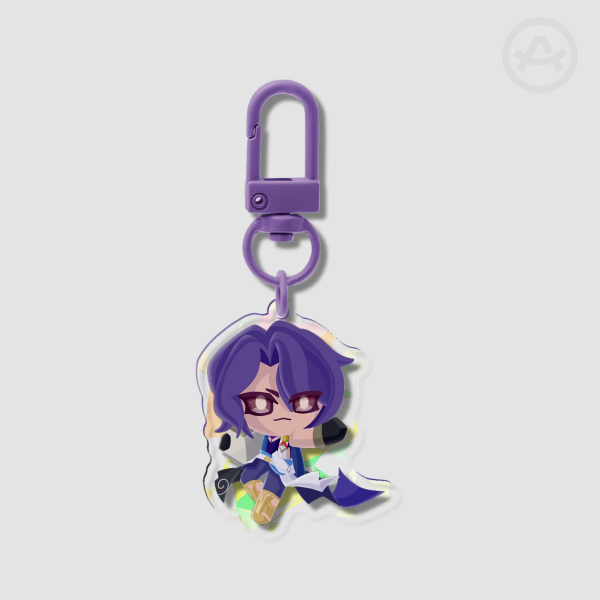 Blueberry Gelato Cookie (Dr. Gelato) - Dr. Ratio - Glass Acrylic Keychains