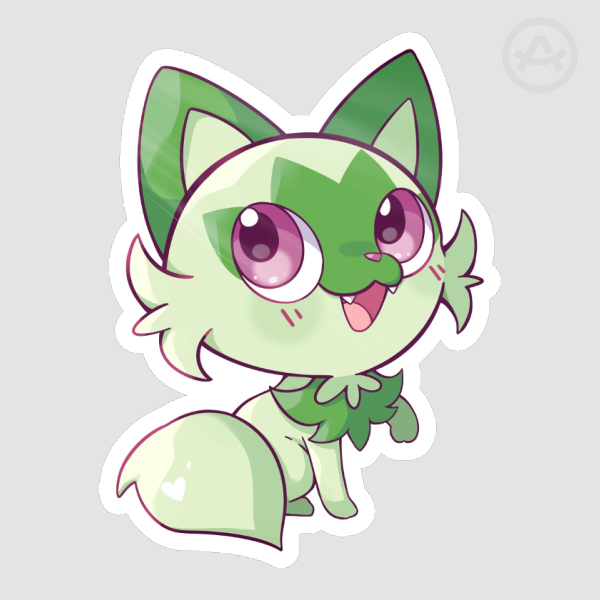 Sprigatito Sticker