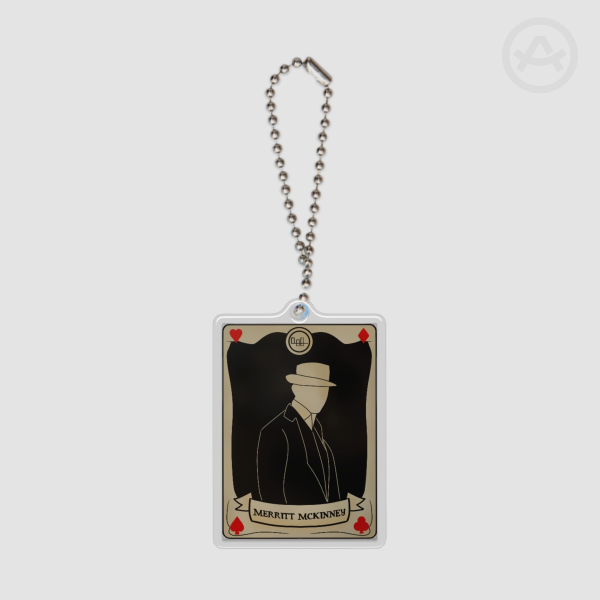 Nysm Merritt McKinney Tarot card Keychain