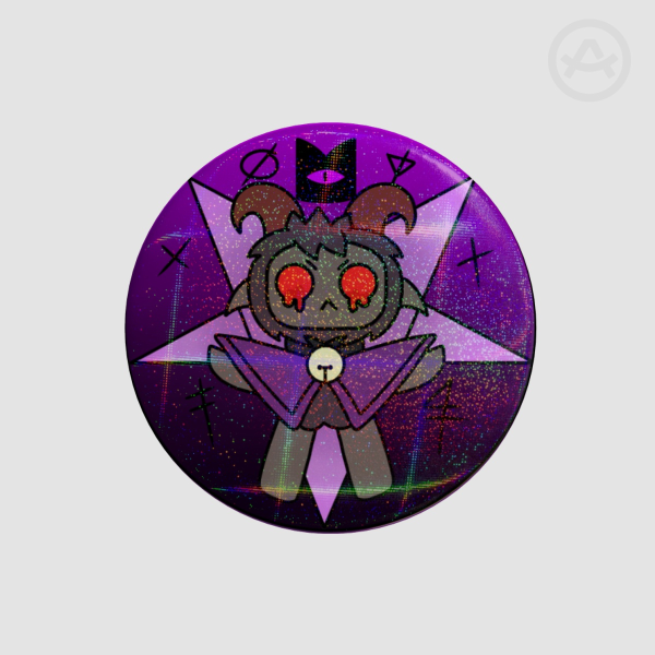 possesed Goat badge