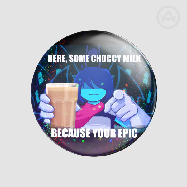 Kris and their Choccy Milk Badge