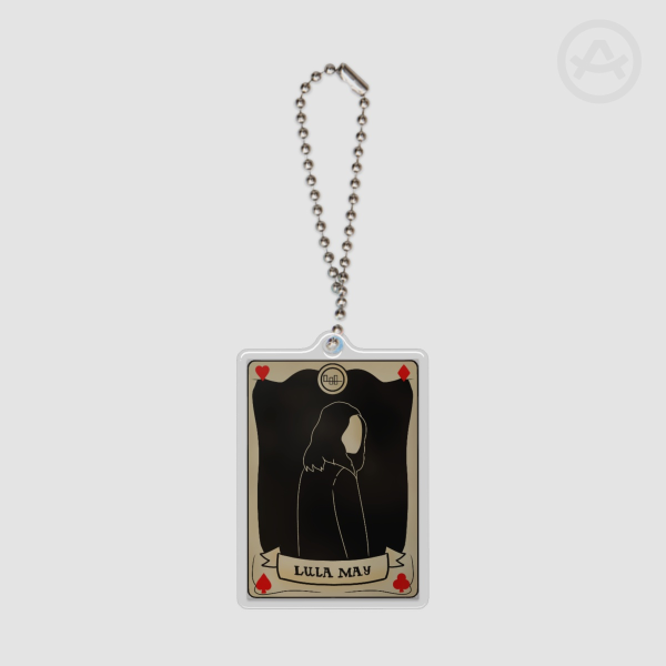 Nysm Lula May Tarot card Keychain