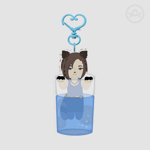 Raccoon Jill Valentine Keychain (RE3R)