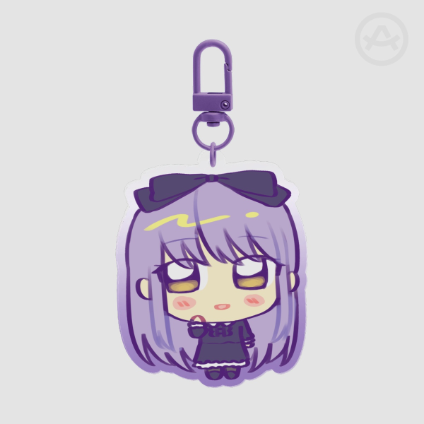 Bandori Yukina mochi keychain