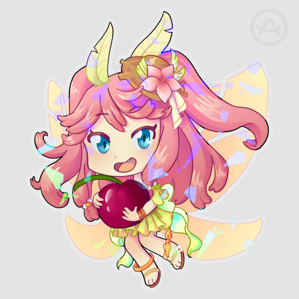 Summer Notte - PET Vinyl Die Cut Sticker
