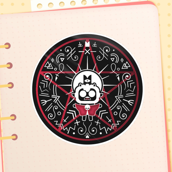 Cult of the Lamb - Foil Sticker
