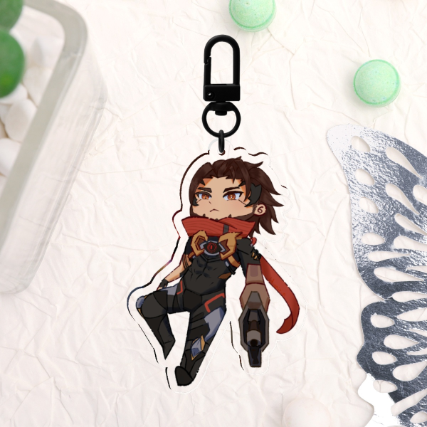 Emre - Clear Acrylic Keychains