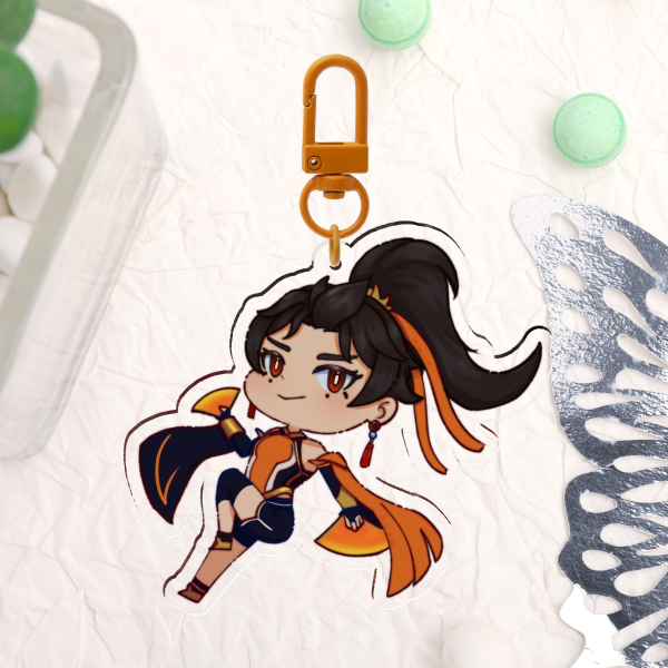 Anran - Clear Acrylic Keychains
