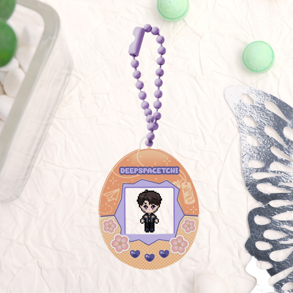 Caleb Deepspacetchi Keychain ✦ Love and Deepspace