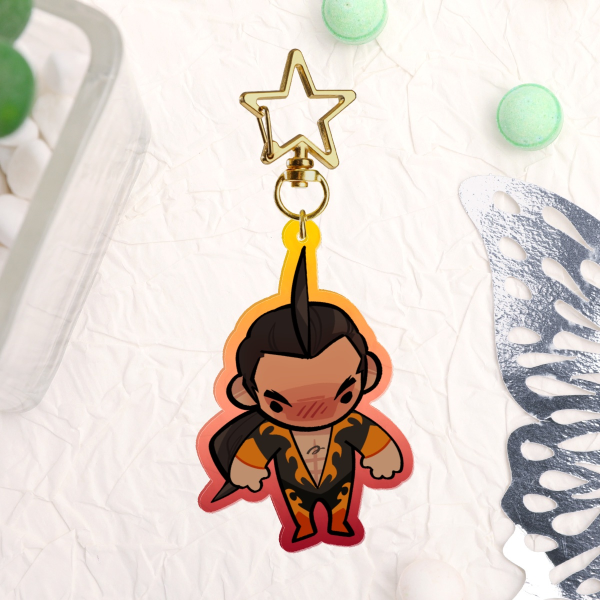 Flambae Antennae Keychain