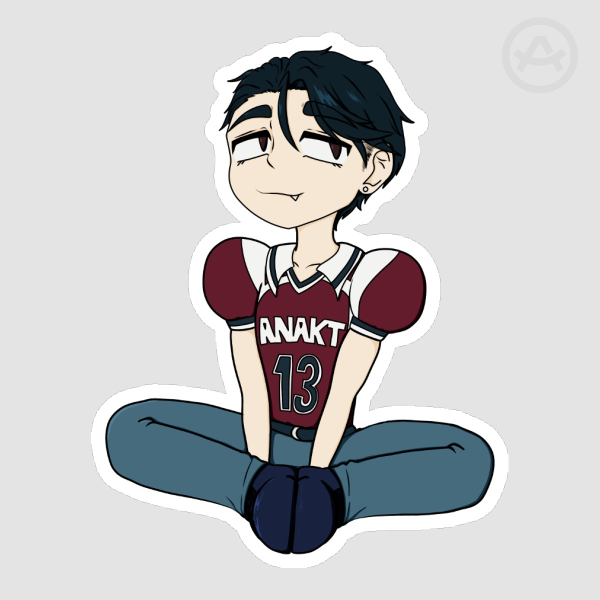 Chibi Ivan Die Cut Sticker