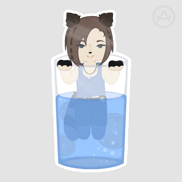 Raccoon Jill Valentine Sticker (RE3R)