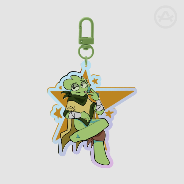 Mason Rainbow Acrylic Keychain