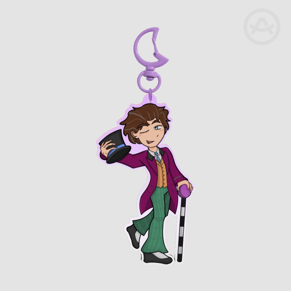 Willy Wonka Keychain