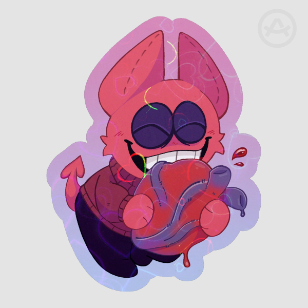 Bob velseb heart sticker