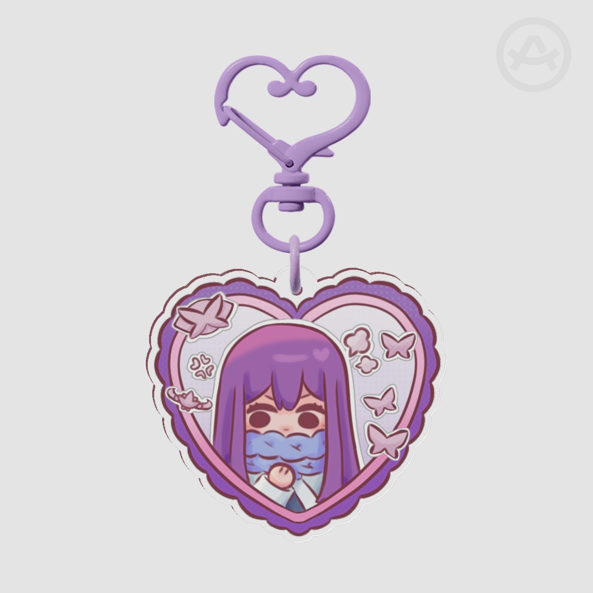 Fern Acrylic Keychain