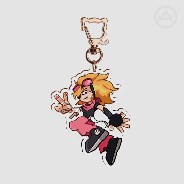 Martyn / Meowtyn Flight SMP Acrylic Keychain
