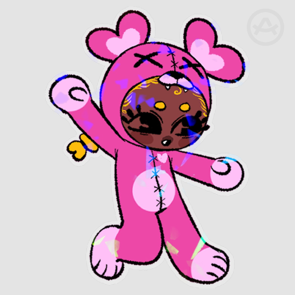 Jumbo BooBear - Sticker