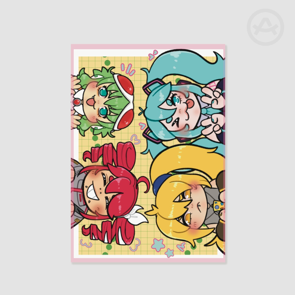 Vocaloid Sqaud Print