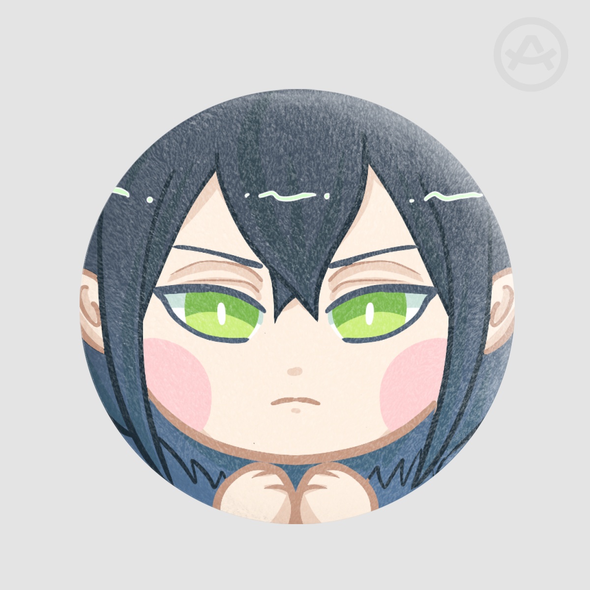 [TWST] Malleus Draconia Plush Badge