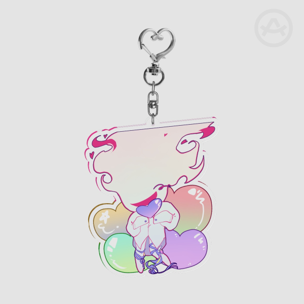 Chibi Insanity keychain
