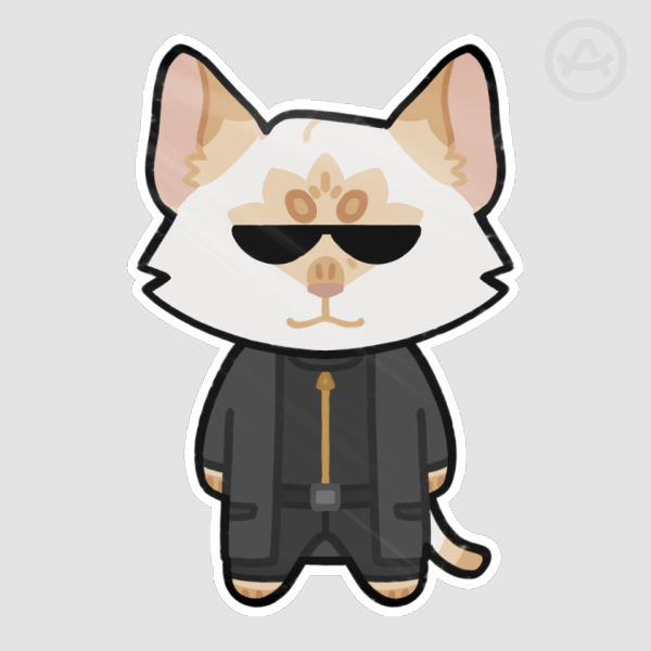 Albert Wesker Glossy Sticker (RE5)