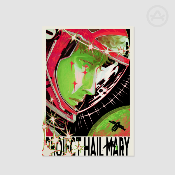 Project Hail Mary A3 print