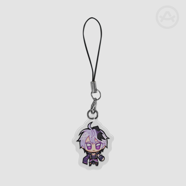 vFlower Epoxy Phone Charm