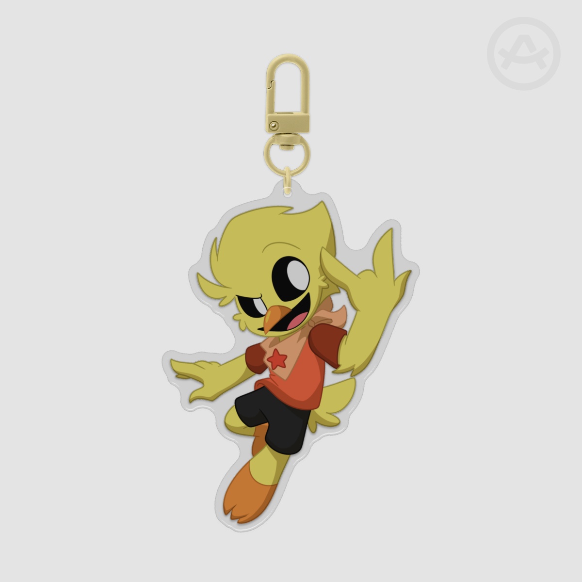 Kickin Chicken Keychain