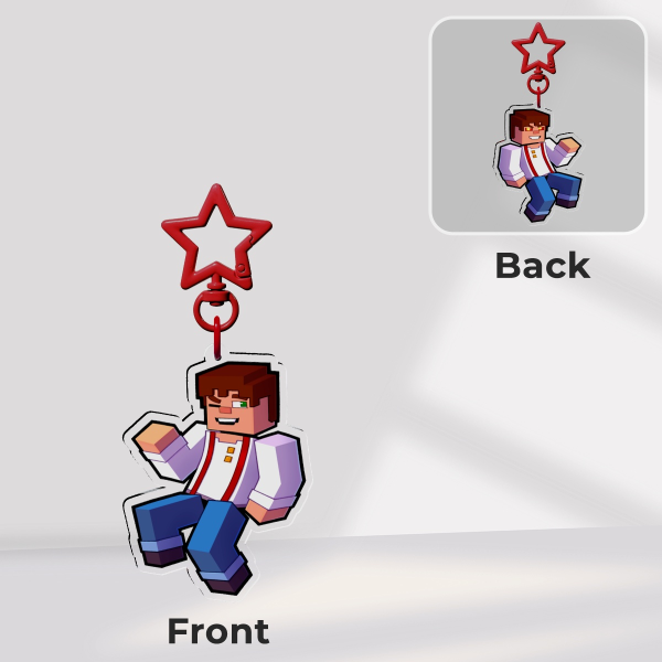 Admin Jesse Keychain (Red)