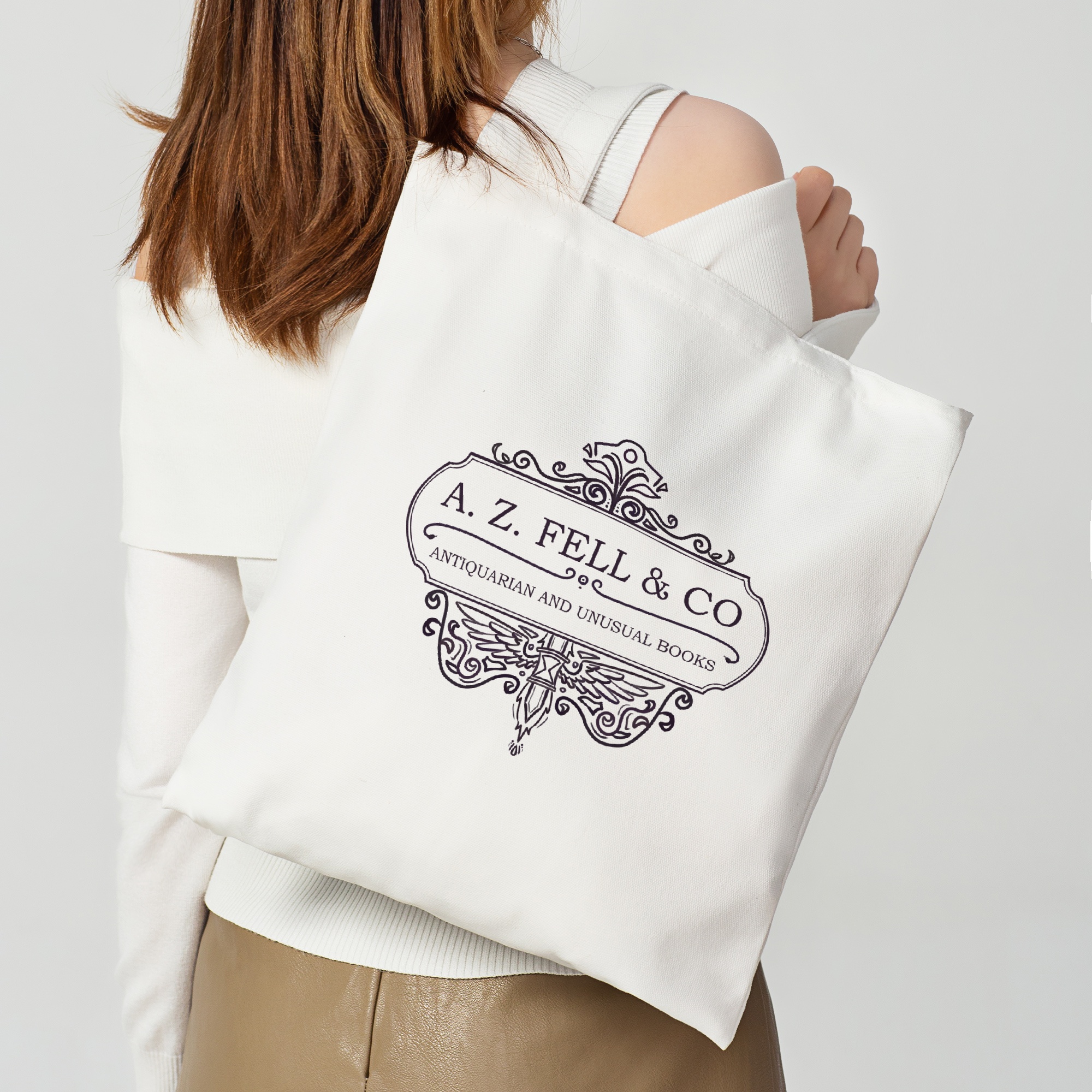 Good Omens - Bookshop Tote Bag - 13.7″x15.7″(35x40cm)