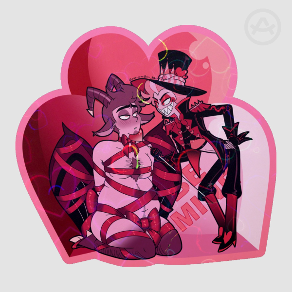Be Mine - Adamsapple Holo Sticker