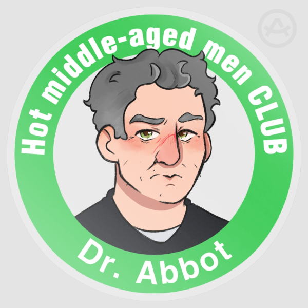 Jack Abbot | Hot Middle-Aged men Club Sticker