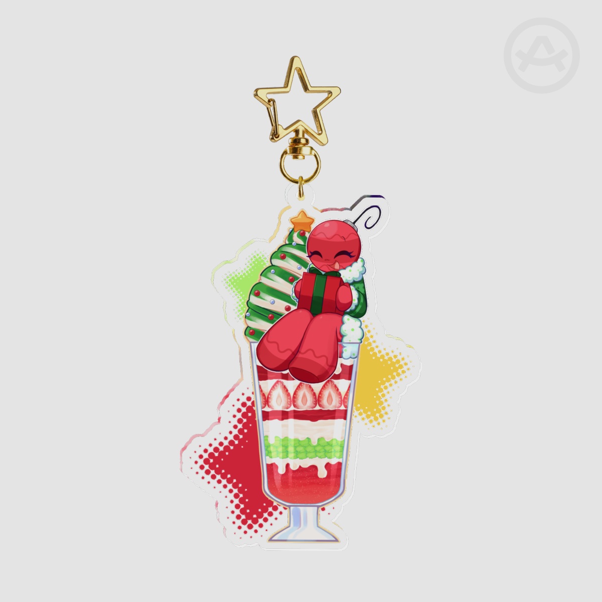 Dandy's World Parfait Bobette Keychain